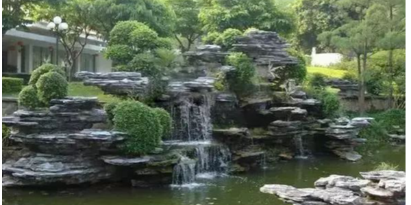 美极园林设计：庭院假山石材面面观