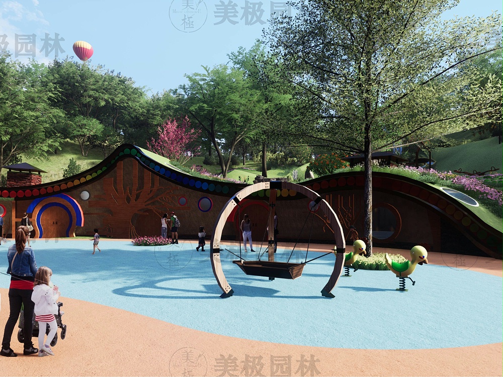 2020广西某5A景区内儿童开心开心乐园